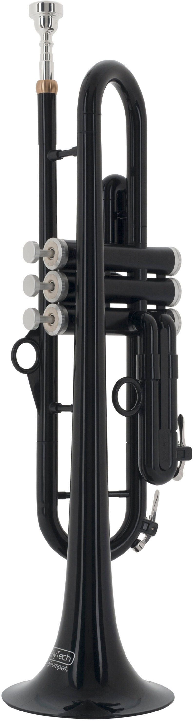 Ptrumpet Trompette Hytech Noir - Trompette Étude - Main picture
