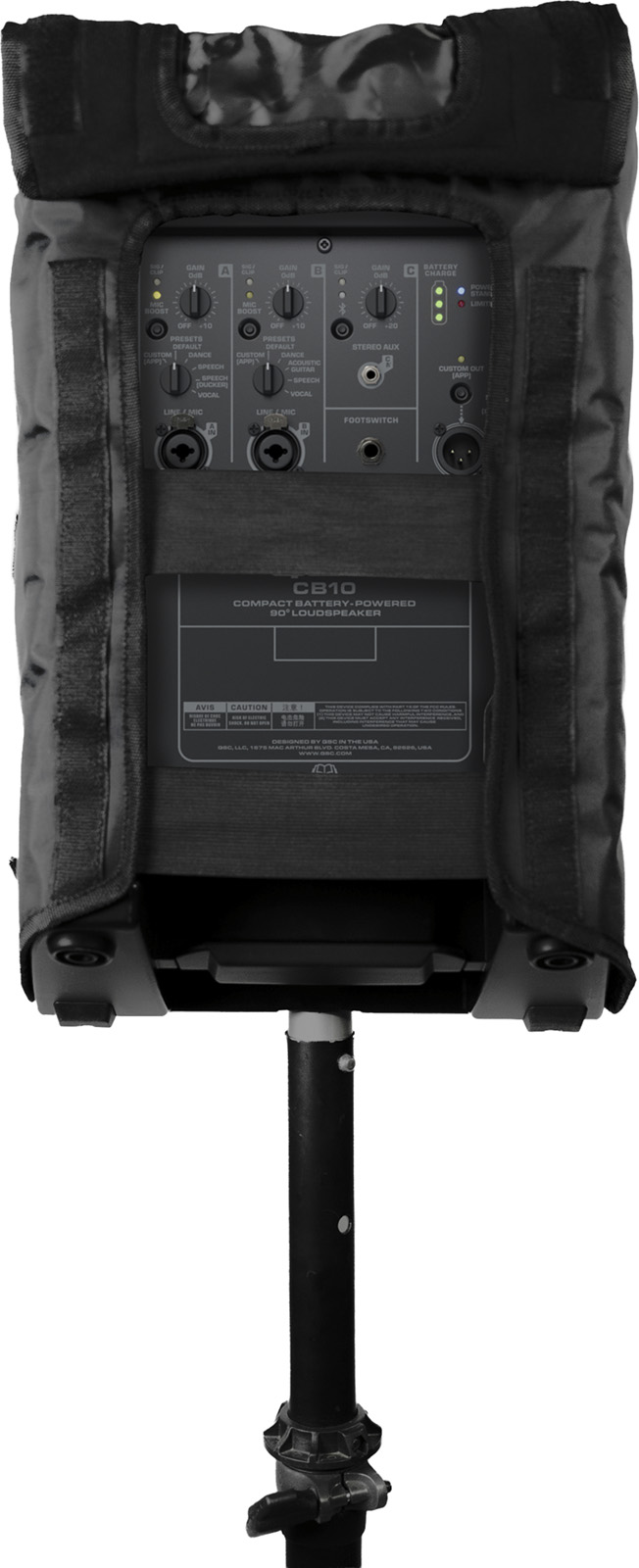 Qsc Cb10-vcr - Housse Enceinte & Sub Sono - Variation 2