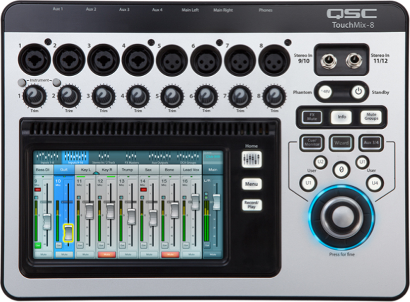 Qsc Touchmix 8 - Table De Mixage NumÉrique - Main picture