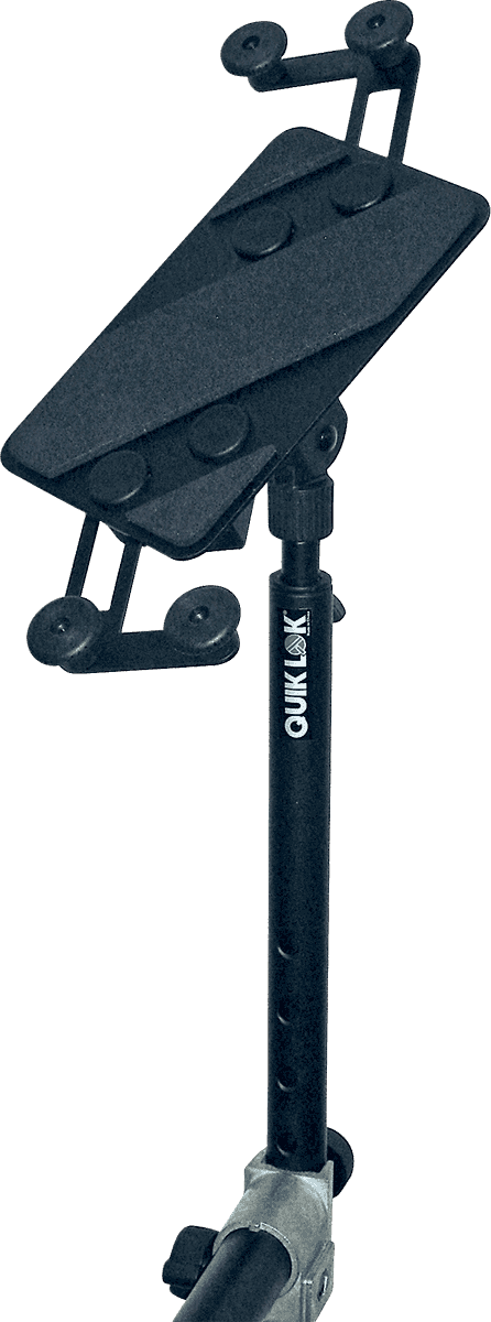 Quiklok Extension Support Tablette Pour Stand Clavier X - Noir - Support Smartphone Ou Tablette - Main picture