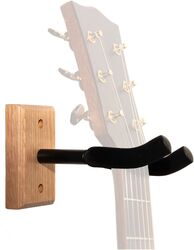 Support guitare mural bois