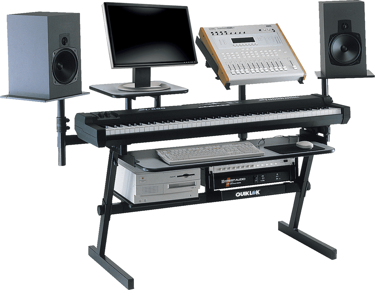 Quiklok Stand Clavier SÉrie Z - Noir - Stand & Support Clavier - Variation 1