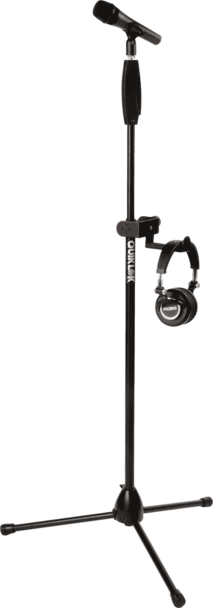 Quiklok Support Casque Avec Clamp - Noir - Support De Casque - Variation 1