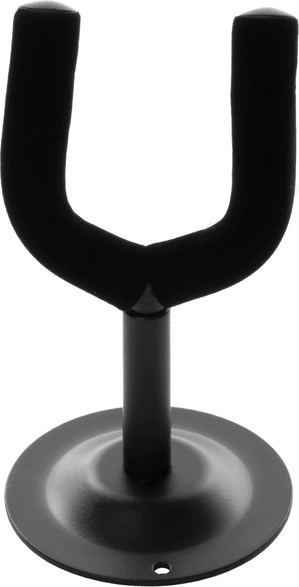 Quiklok Support Guitare Mural Universel De Face - Noir - Stand & Support Guitare & Basse - Variation 1