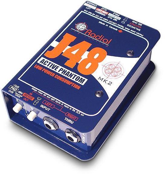 Boitier direct / di Radial J-Class J48 Active DI