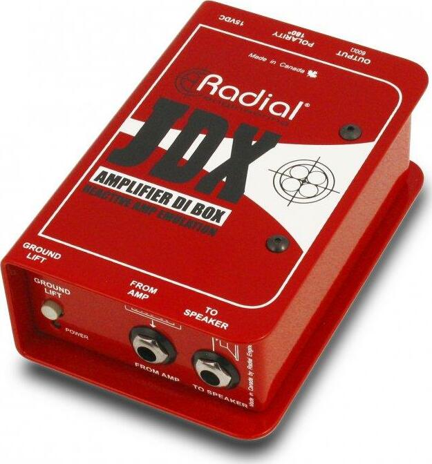 Radial Jdx Reactor Amplifier Di Direct Box - Boitier Direct / Di - Main picture
