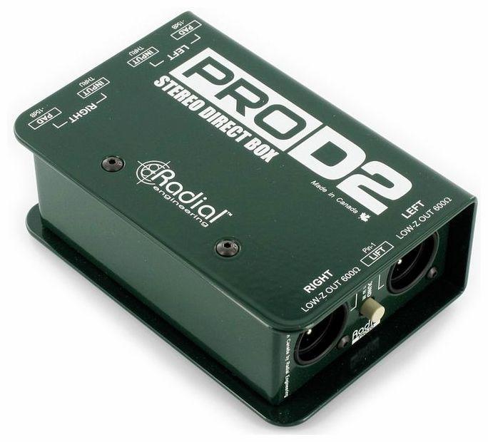 Boitier direct / di Radial ProAV2