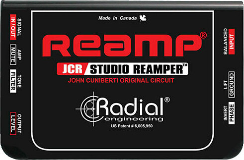 Radial Reamp Jcr Studio Reamper - Boitier Direct / Di - Main picture