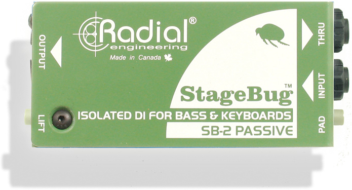 Radial Stagebug Sb-2 Passive - Boitier Direct / Di - Main picture