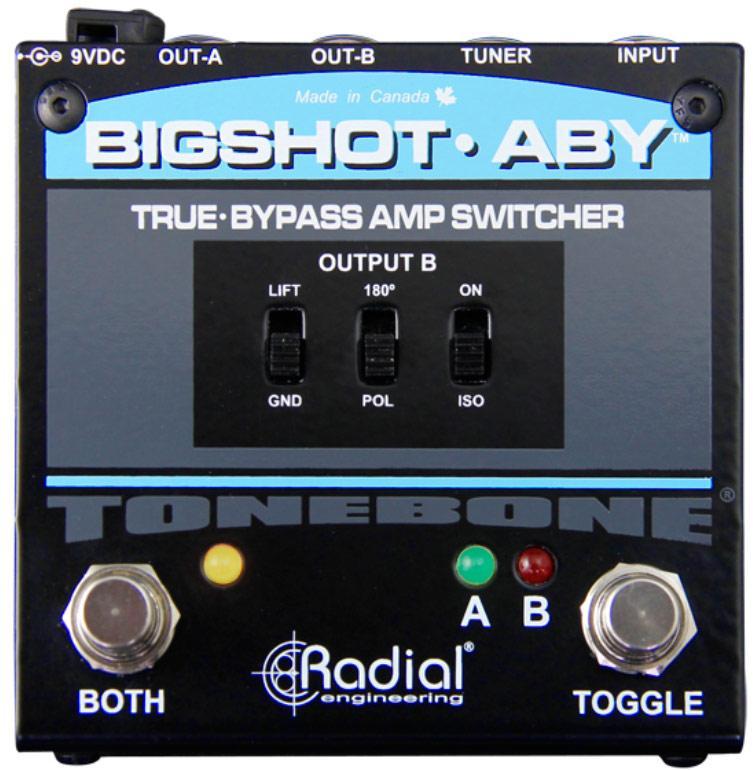Footswitch & commande divers Radial Tonebone BigShot ABY Amp Switcher V2