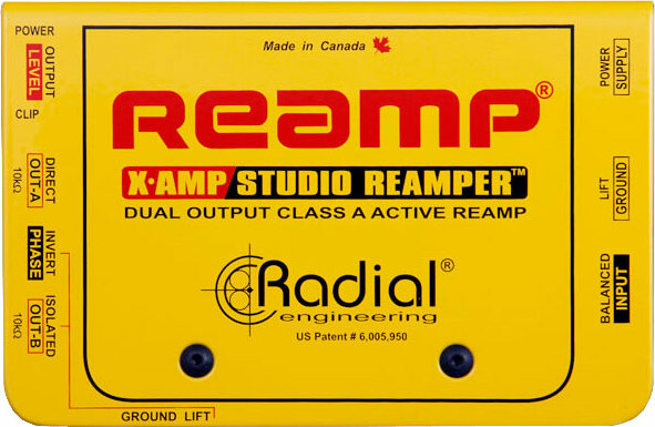Radial X-amp Active Re-amplifier - Boitier Direct / Di - Main picture