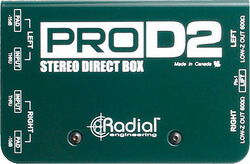Boitier direct / di Radial ProD2 Stereo Direct Box