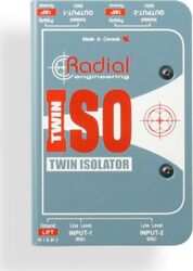 Boitier direct / di Radial Twin-Iso