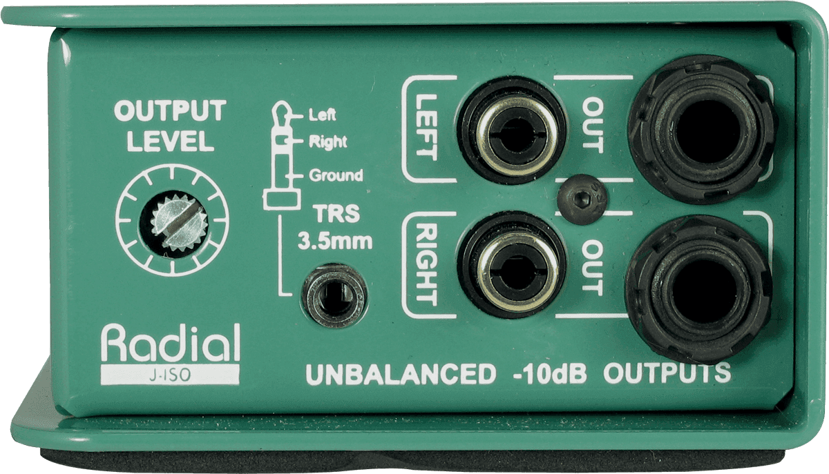 Radial J-iso - Boitier Direct / Di - Variation 2