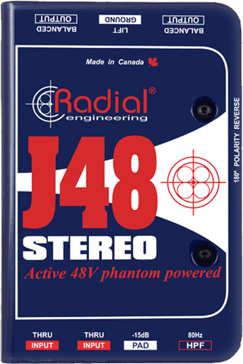 Radial J48 Stereo - Boitier Direct / Di - Variation 1