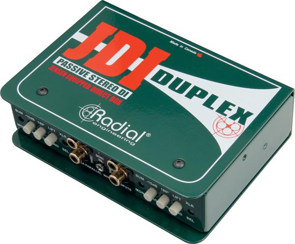 Boitier direct / di Radial JDI Duplex