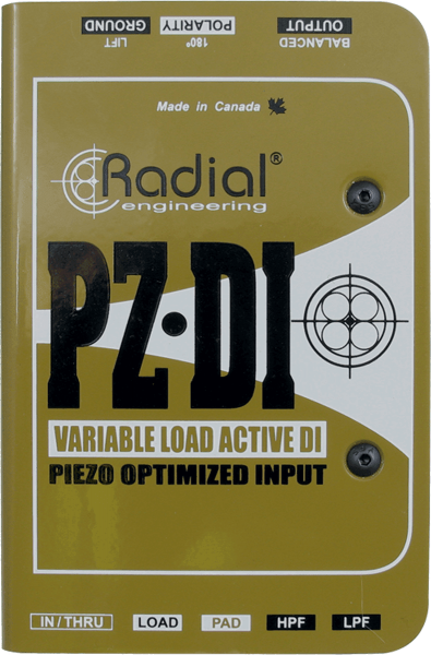 Boitier direct / di Radial PZ-DI