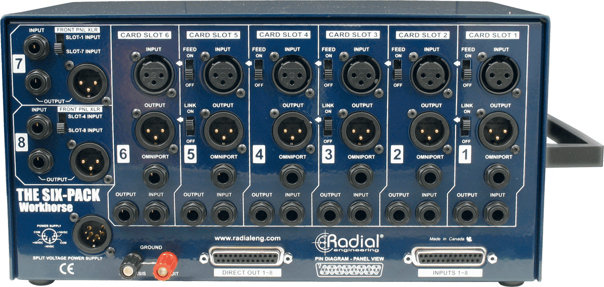 Radial Six Pack - Module Format 500 - Variation 2