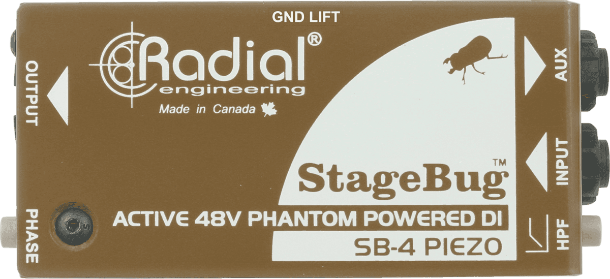 Radial Stagebug Sb-4 - Boitier Direct / Di - Variation 2
