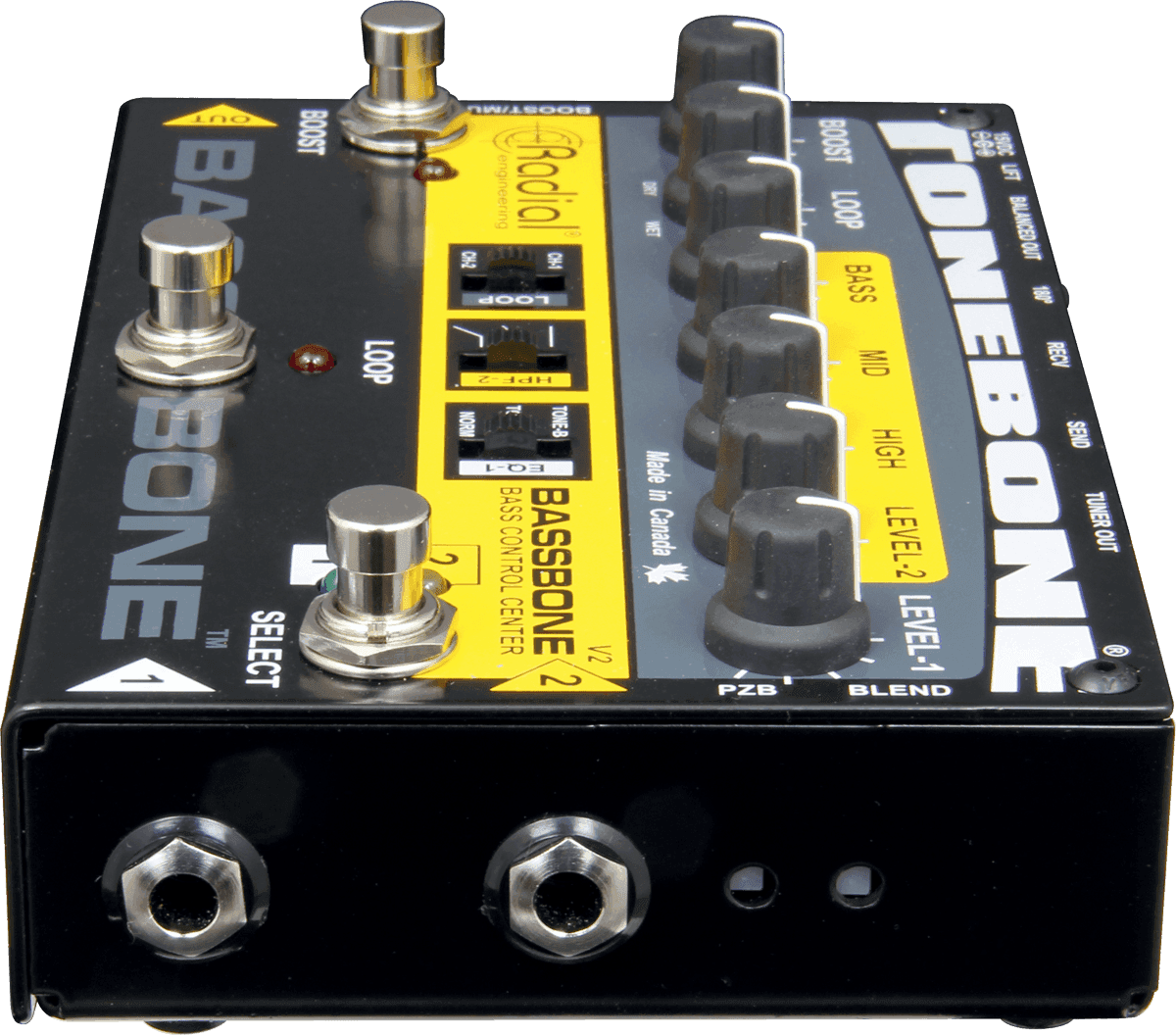 Multi effet basse en pedalier Tonebone Bassbone V2