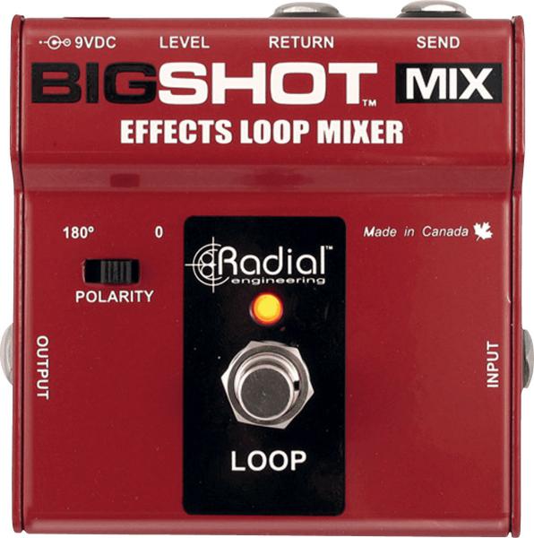Footswitch & commande divers Tonebone                       BigShot Mix (Effects Loop)