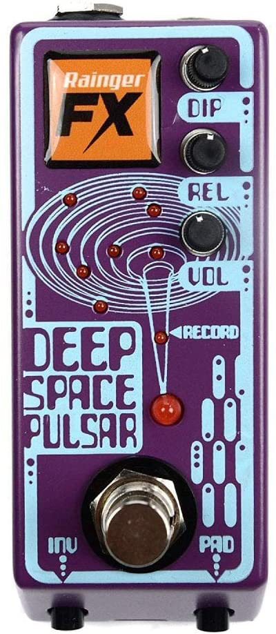 Rainger Fx Deep Space Pulsar With Igor And Mic - PÉdale Reverb / Delay / Echo - Main picture