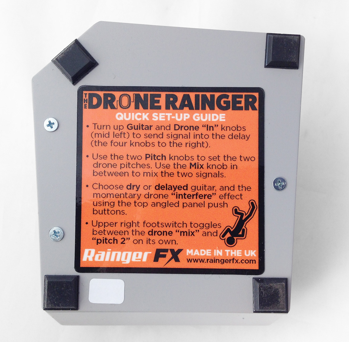 Rainger Fx Drone Rainger Digital Delay - PÉdale Reverb / Delay / Echo - Variation 3