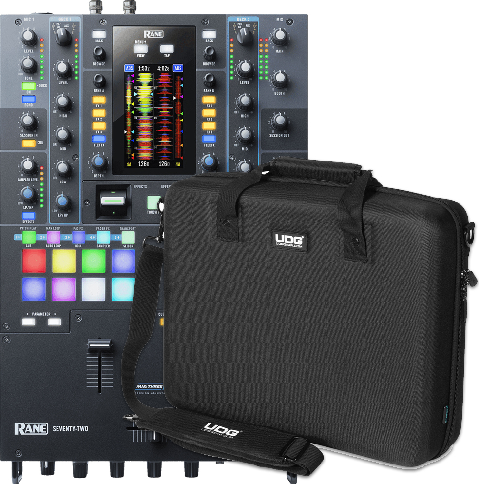 Rane Seventy Two+ Housse Udg - Pack Dj Avec Housse/flight/decksaver - Main picture