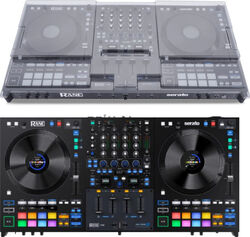 Pack dj avec housse/flight/decksaver Rane Four + Decksaver