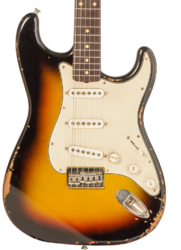 Guitare électrique forme str Rebelrelic S-Series 61 Hardtail #231008 - 3-Tone Sunburst