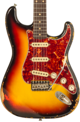 Guitare électrique forme str Rebelrelic S-Series 62 #231009 - 3-Tone Sunburst