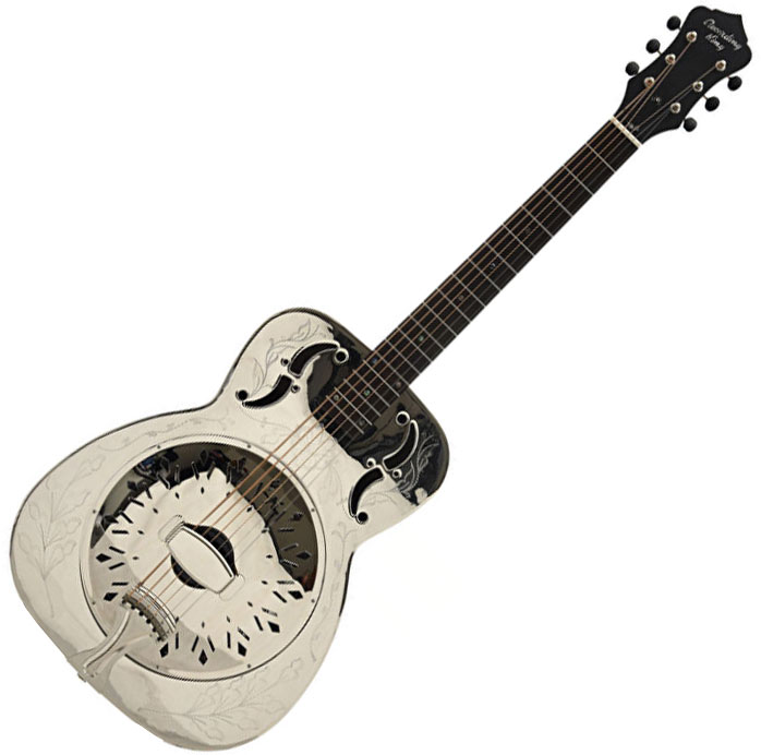 Dobro resonateur Recording king SO998EF Style0 Metal Body Resonator