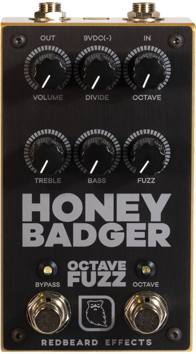 Redbeard Effects Honey Badger Octave Fuzz - PÉdale Overdrive / Distortion / Fuzz - Main picture