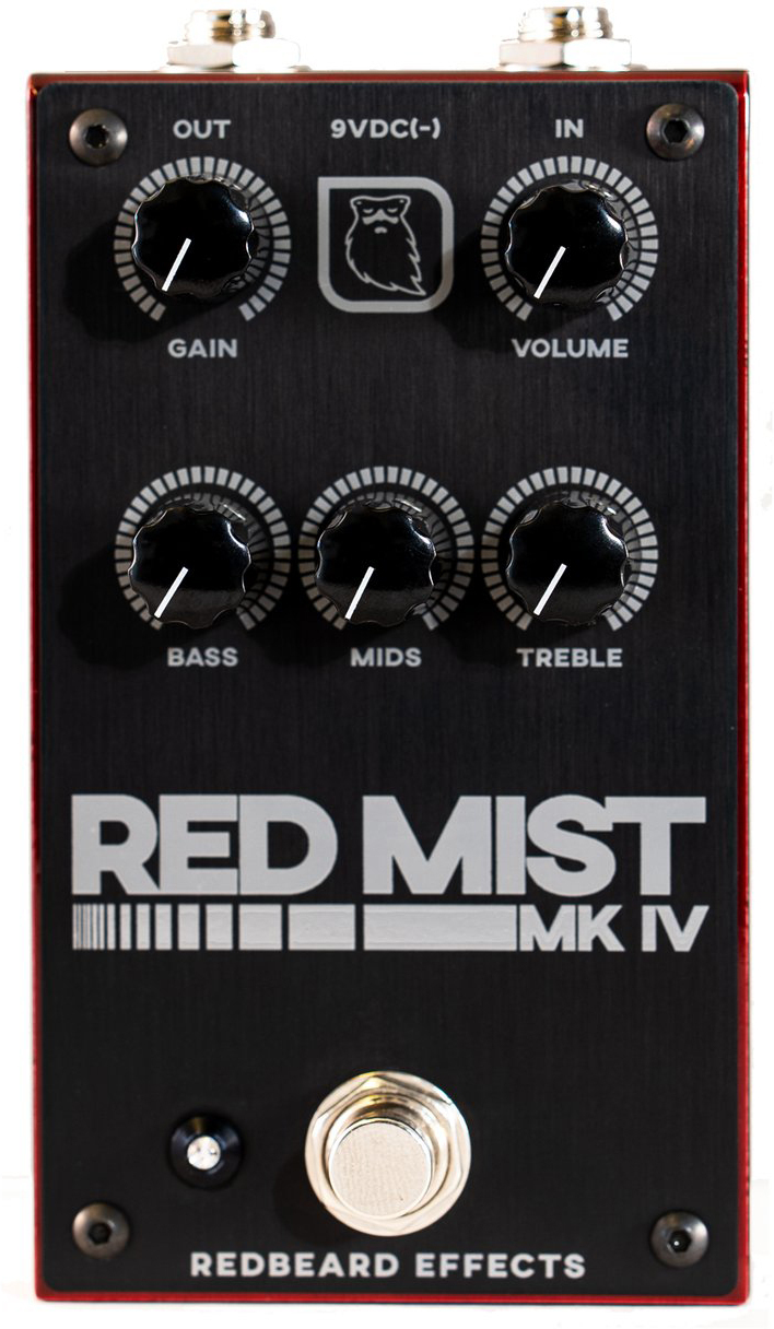 Redbeard Effects Red Mist Mkiv Boost Distortion - PÉdale Overdrive / Distortion / Fuzz - Main picture