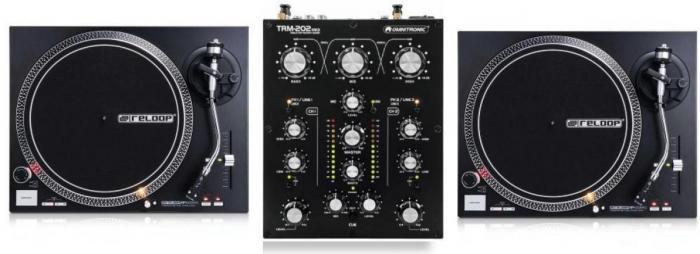 Set dj complet Reloop 2 x RP-4000 MK2 + TRM-202MK3
