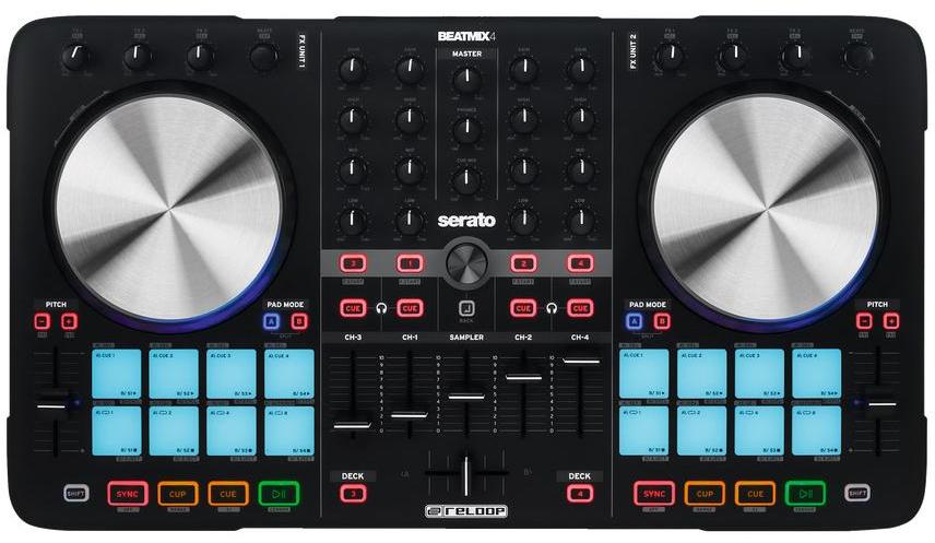 Contrôleur dj usb Reloop BEATMIX 4 MKII