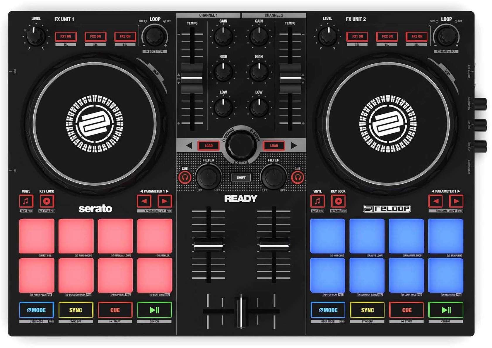 Contrôleur dj usb Reloop Ready