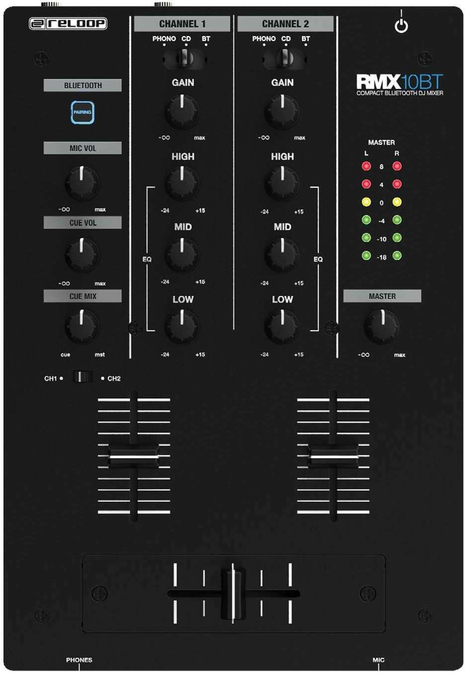 Reloop Rmx-10 Bt - Table De Mixage Dj - Main picture