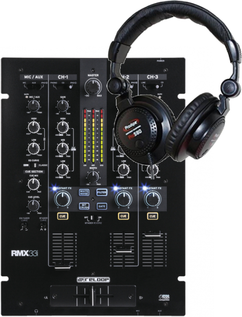 Reloop Rmx-33i + Pro580 - Autre Pack Dj - Main picture