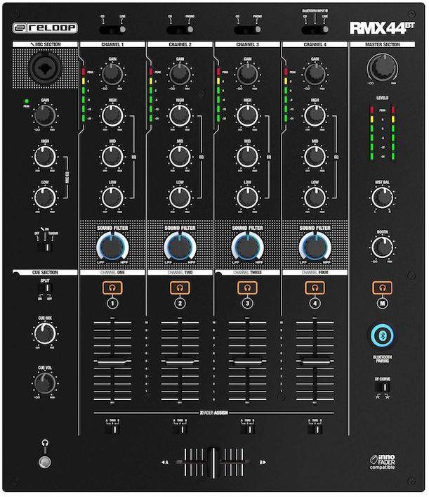 Table de mixage dj Reloop RMX-44 BT