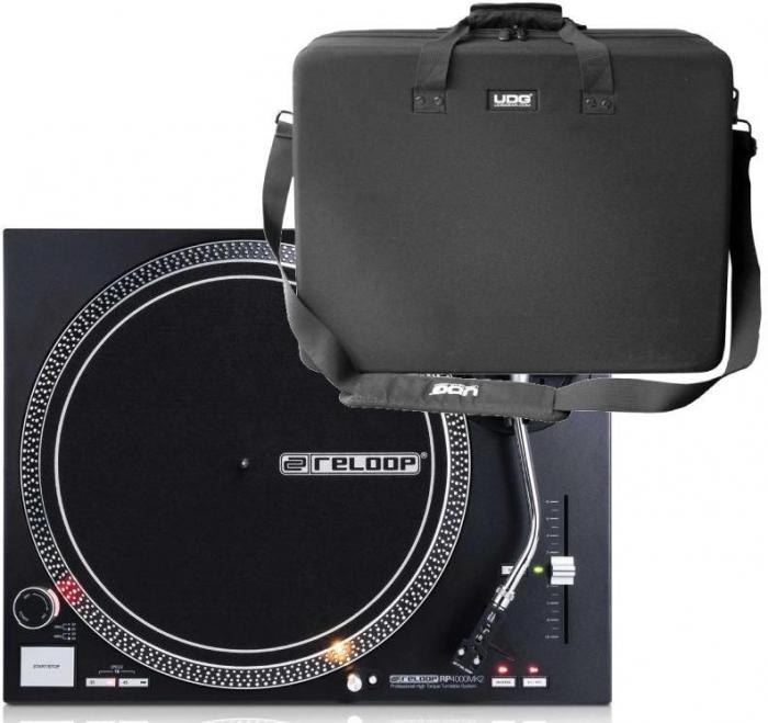 Pack dj avec housse/flight/decksaver Reloop RP-4000 MK2 + U 8308