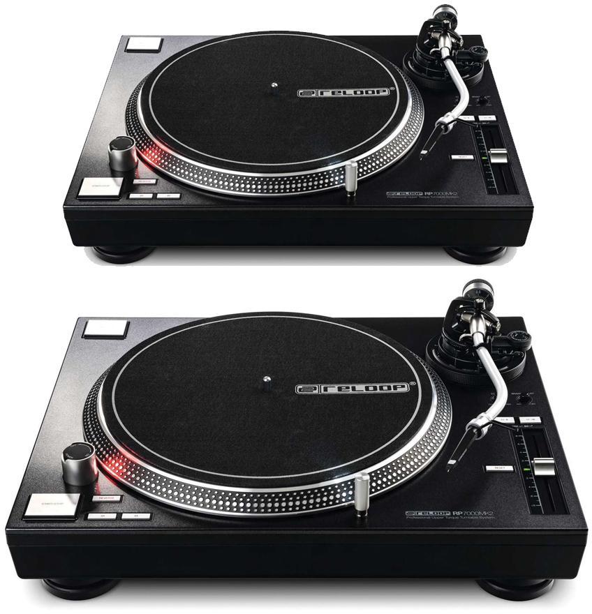 Set dj complet Reloop RP-7000 MK2 Black X2