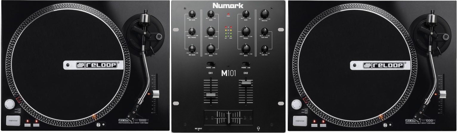 Reloop Rp1000m X2 + Numark M101 - - Pack Dj - Main picture