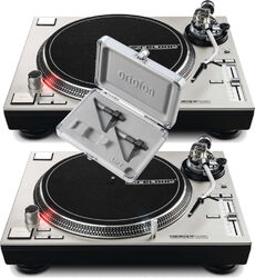 Set dj complet Reloop 2 x RP-7000 MK2 Silver + CC MKII Twin Mix