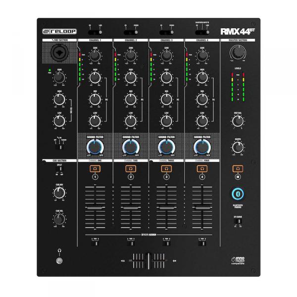 Reloop RMX-44BT table de mixage DJ Bluetooth 4 canaux