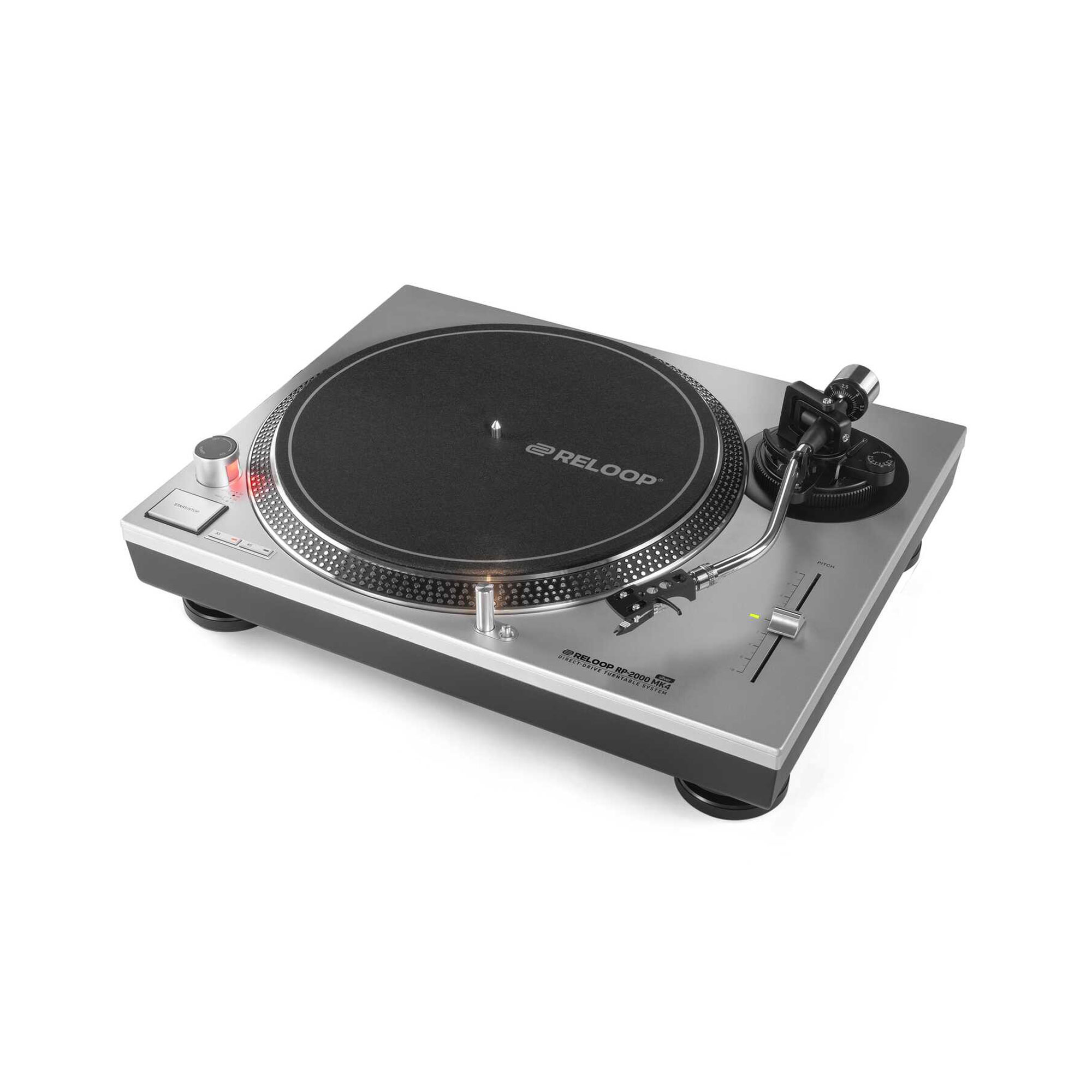 Reloop Rp-2000 Mk4 Silver - Platine Vinyle - Variation 3
