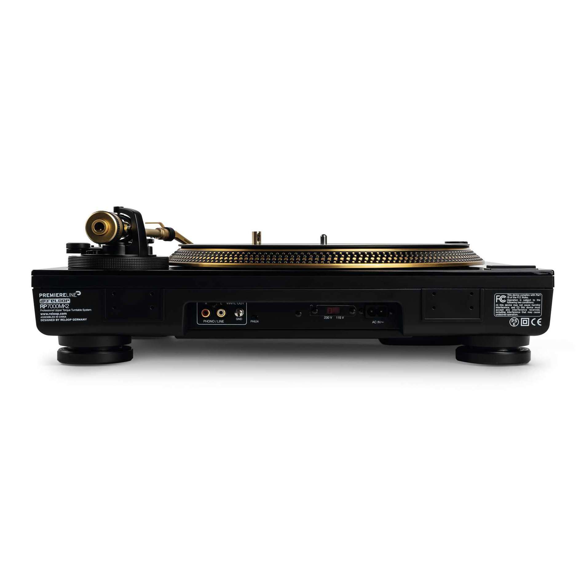 Reloop Rp-7000 Mk2 Gold - Platine Vinyle - Variation 3