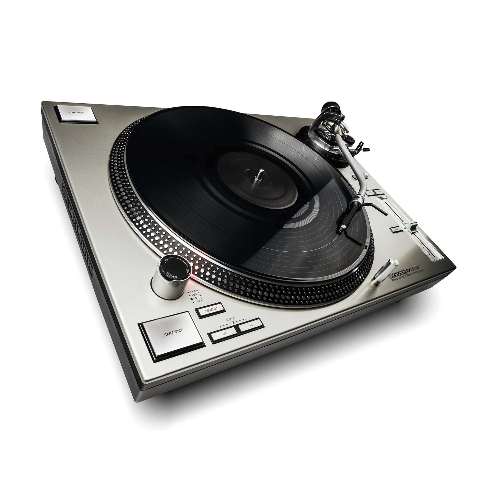 Reloop Rp-7000 Mk2 Silver - Platine Vinyle - Variation 3