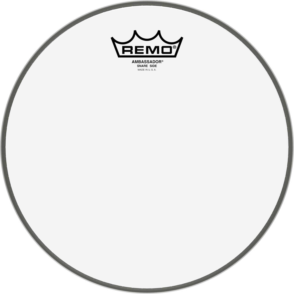 Remo Ambassador Uncoat.snare Hd - 10 Pouces - Peau Grosse Caisse - Main picture