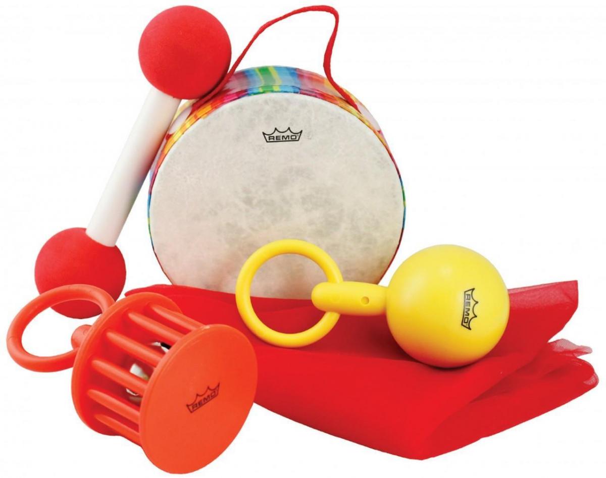 Set percussion enfants Remo Babies Make Music Kit Percussions